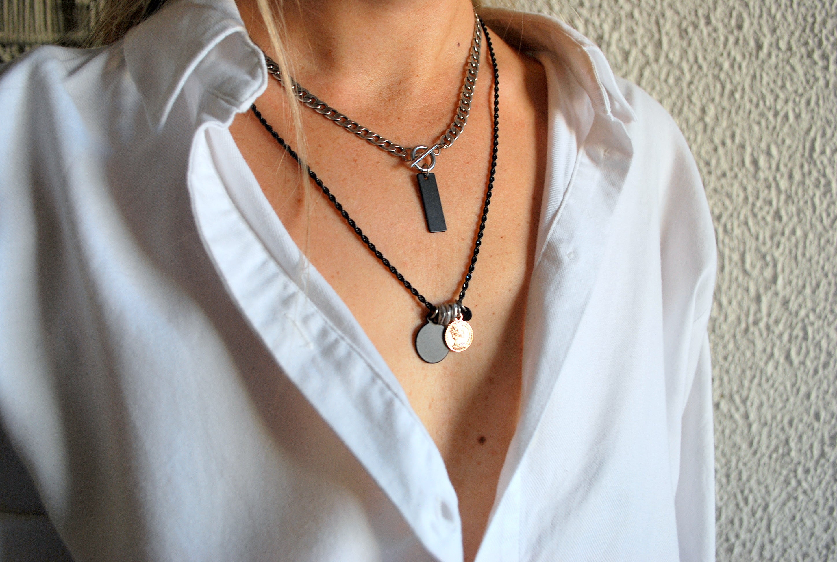 Branka | Double gourmet necklace and pendants | Branka