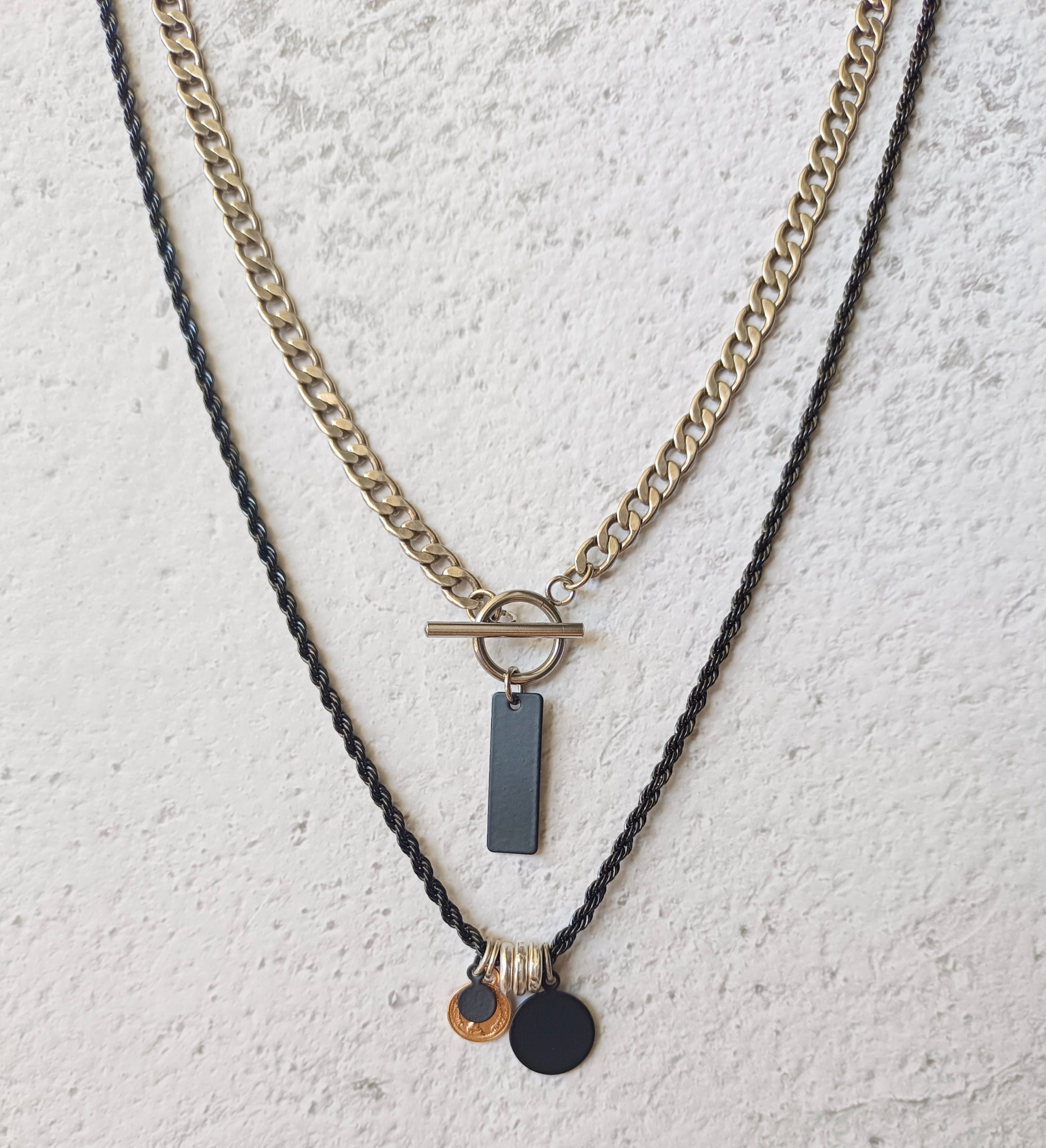 Branka | Double gourmet necklace and pendants | Branka